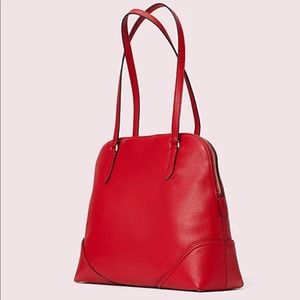 Kate Spade Carolyn Large Shoulder Bag (Hot Chili Red)